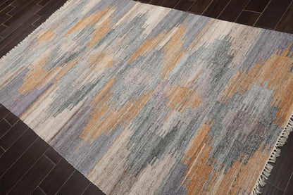 Indoor/Outdoor Yarn Modern Kilim Area Rug