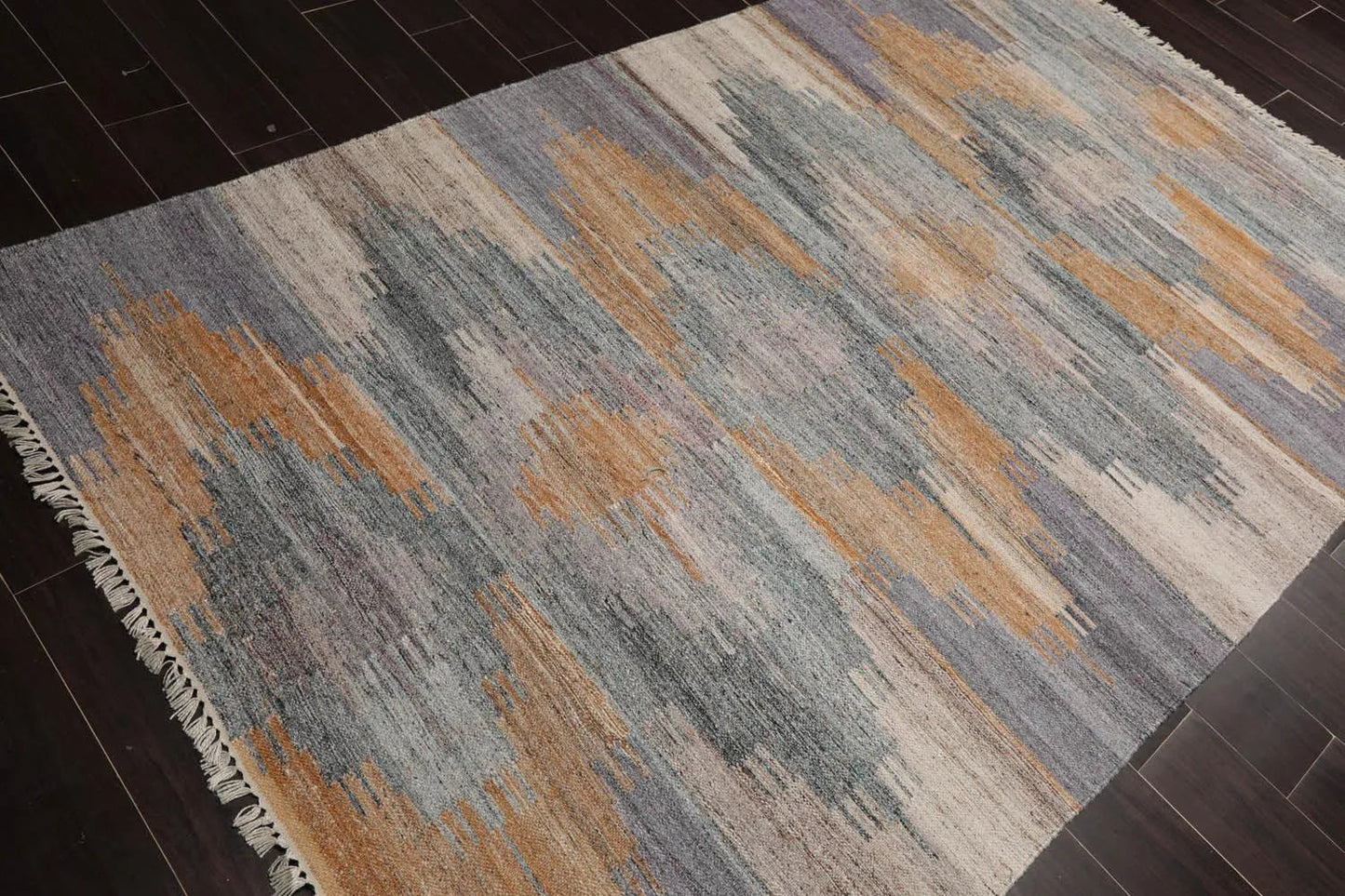 Indoor/Outdoor Yarn Modern Kilim Area Rug