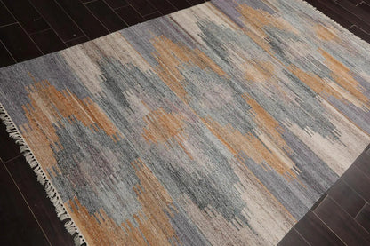 Indoor/Outdoor Yarn Modern Kilim Area Rug