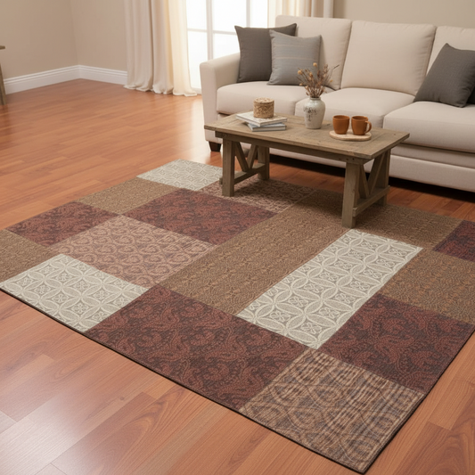 Handmade Polypropylene &nbsp;Oriental Area Rug