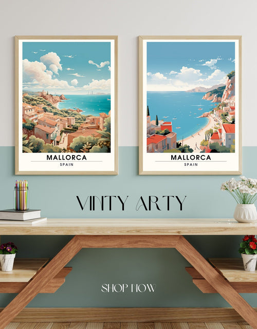 Load image into Gallery viewer, Impression Mallorca | Impression de voyage Mallorca | Impression voyage Espagne
